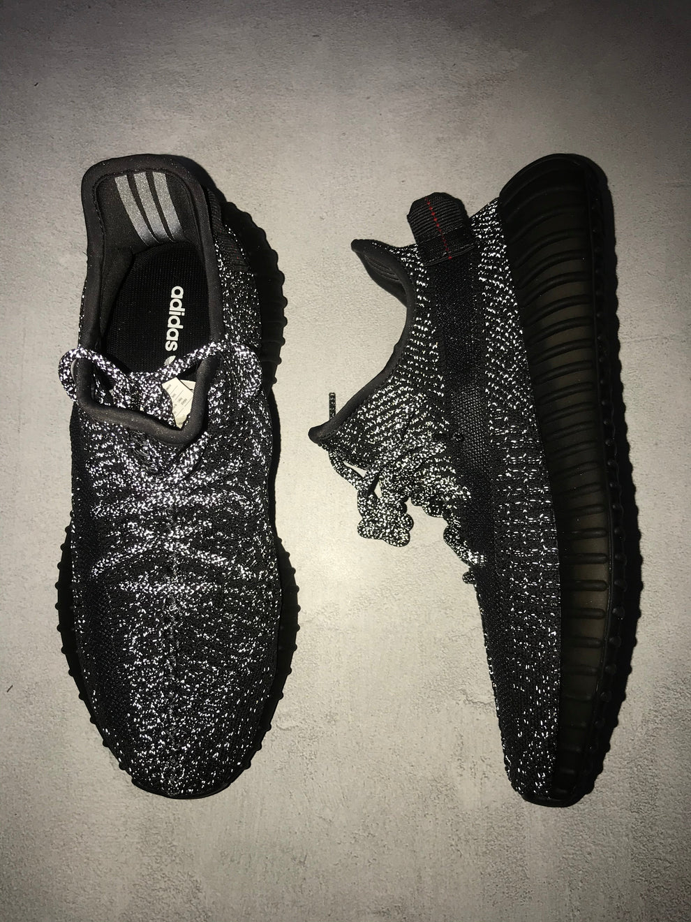 Adidas Yeezy Boost 350 V2 Static Black REFLETIVO