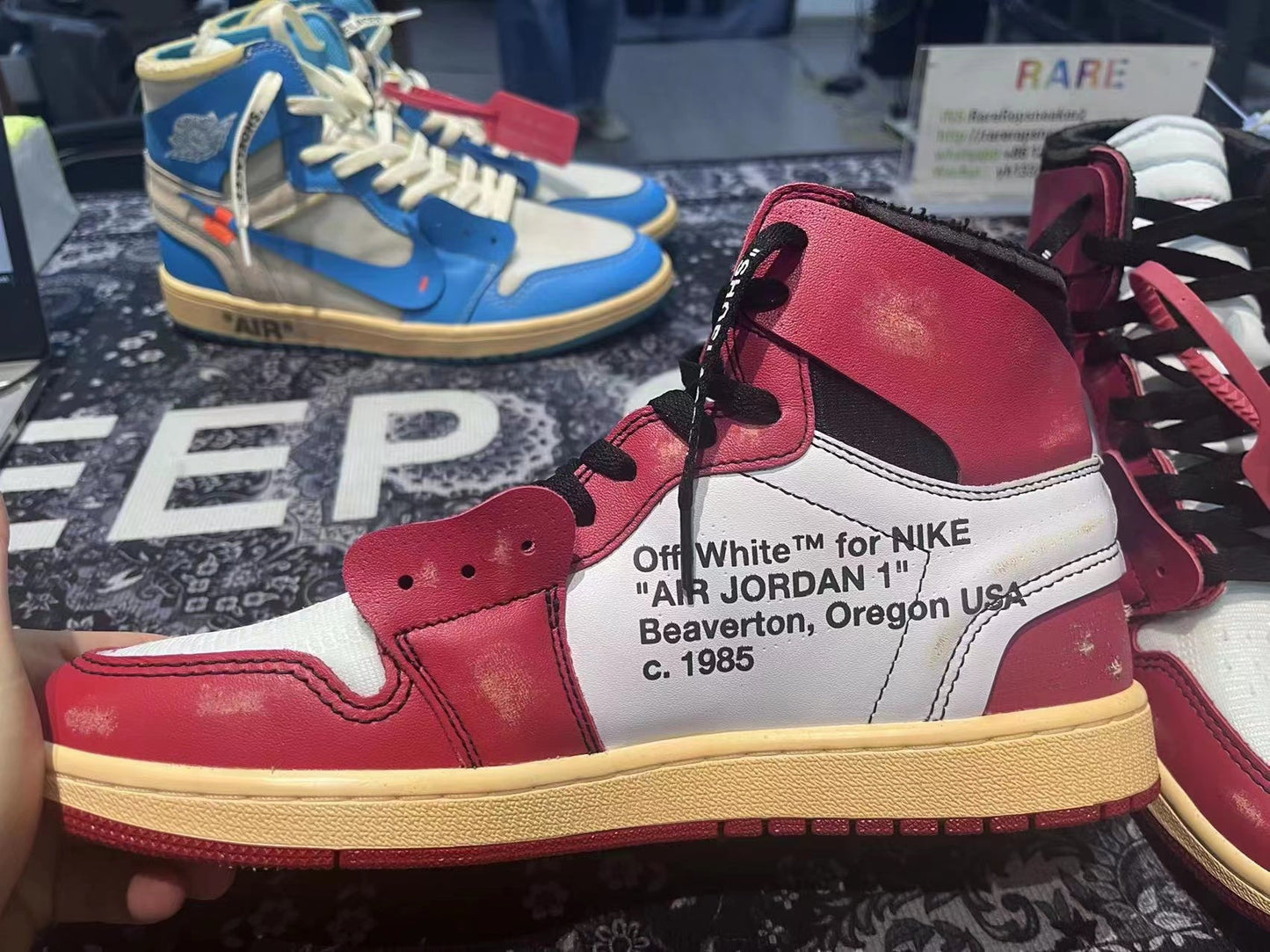 Off-White x Air Jordan 1 Retro High (cópia)