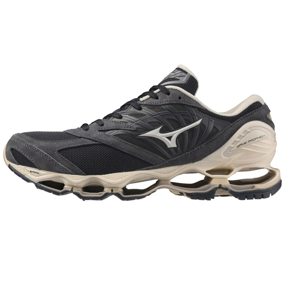 Mizuno Wave Prophecy Ls Suede Cinza