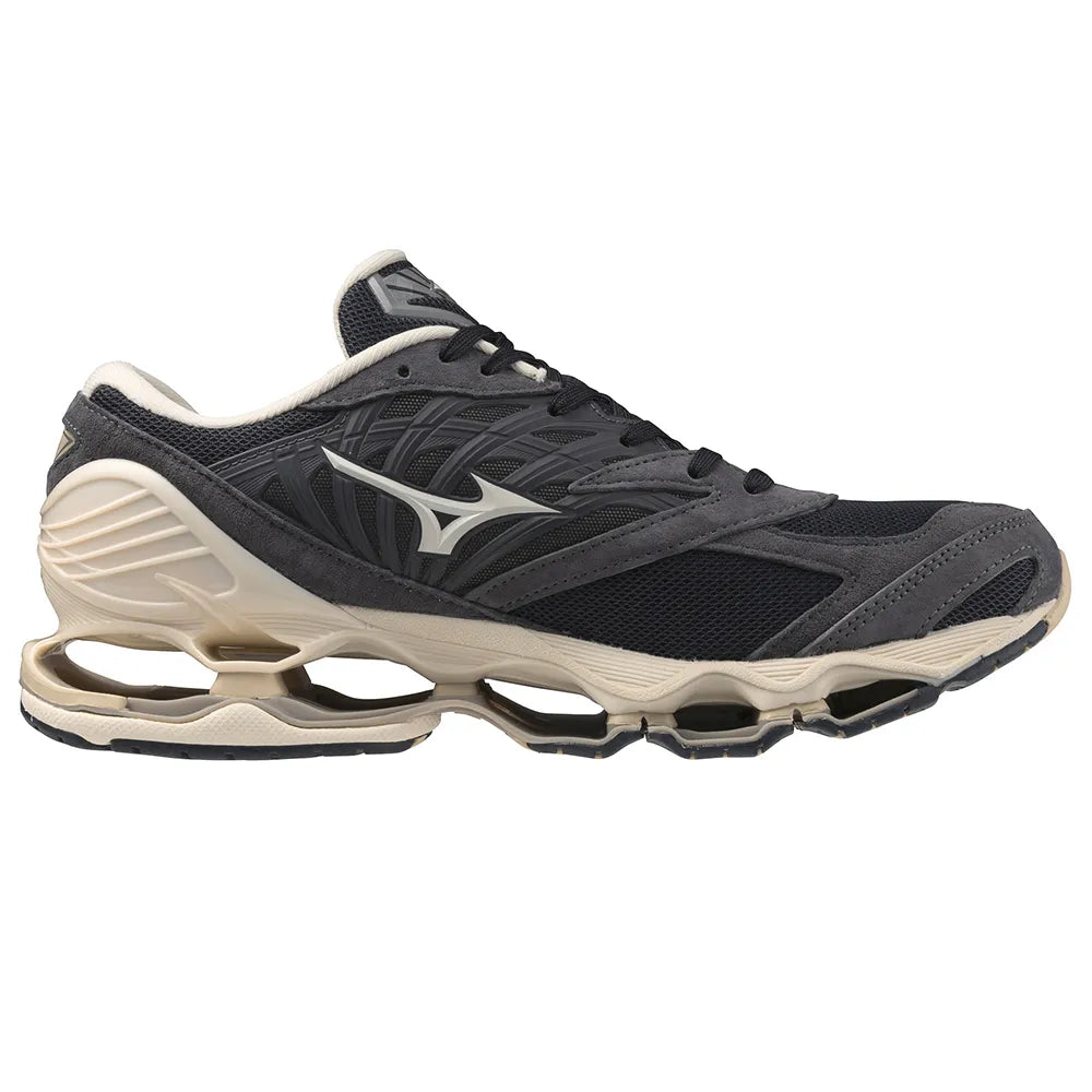 Mizuno Wave Prophecy Ls Suede Cinza