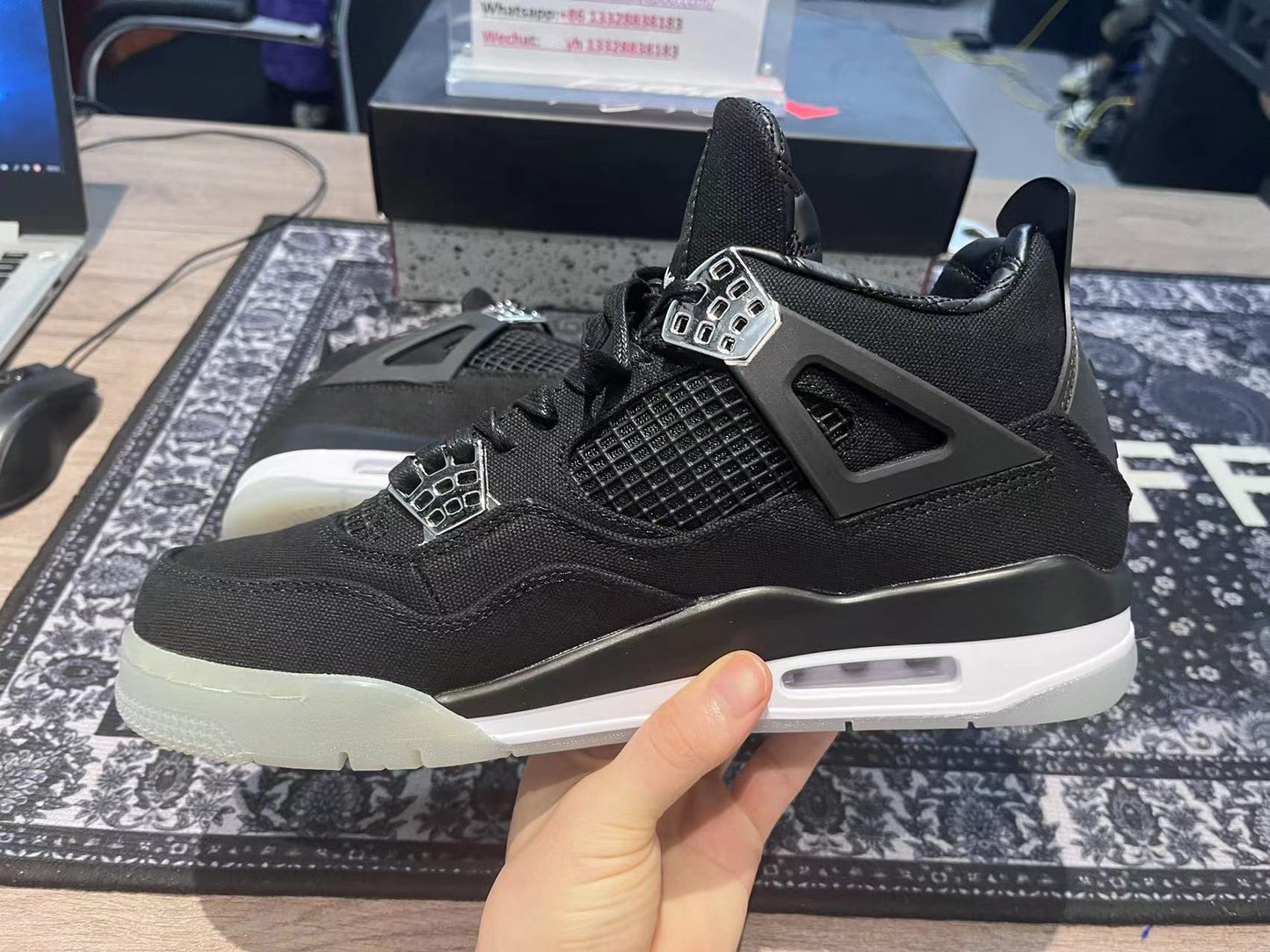 Nike Air Jordan 4 Retro Eminem Carhartt