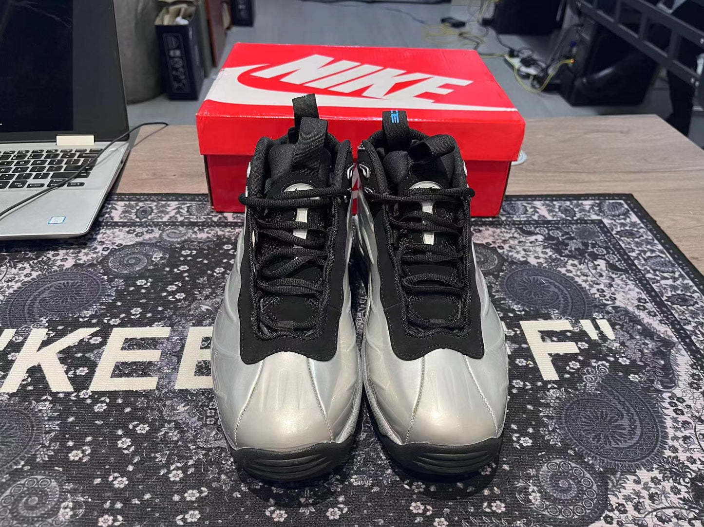 Nike Total Air Foamposite Max Metallic Silver