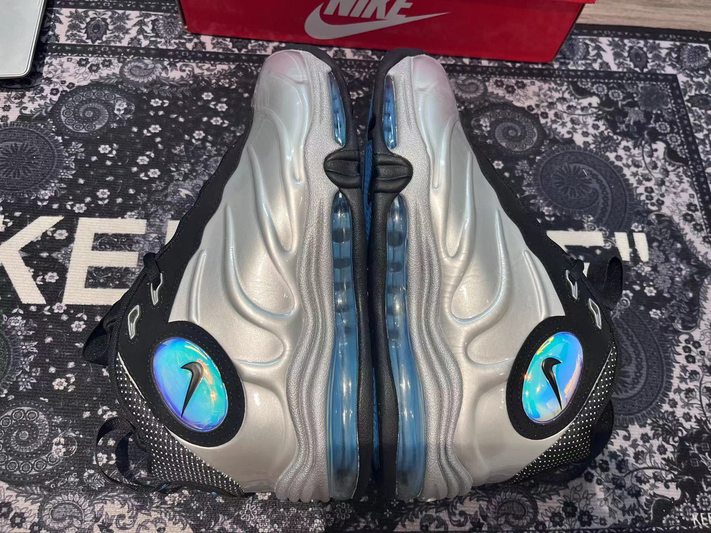 Nike Total Air Foamposite Max Metallic Silver