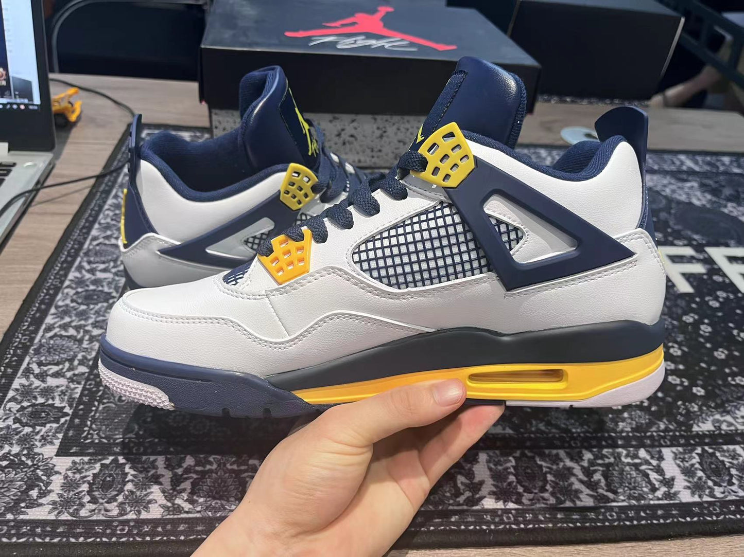 Nike Air Jordan 4 Retro Cal/Marquette