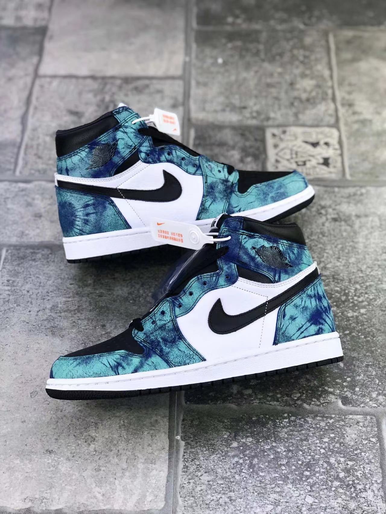 Nike Air Jordan 1 Tie Dye Chameleon