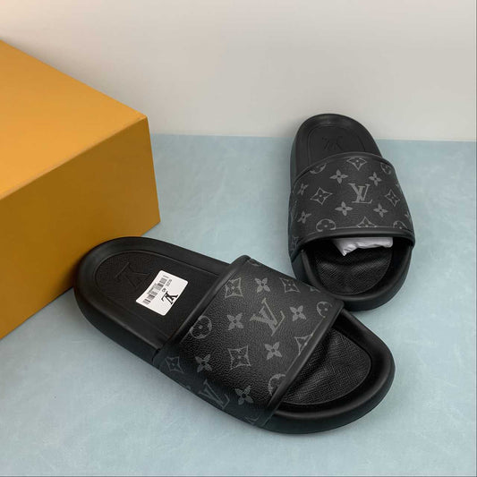 Chinelo Louis Vuitton - Black