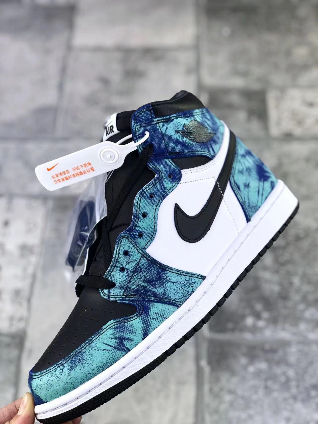 Nike Air Jordan 1 Tie Dye Chameleon