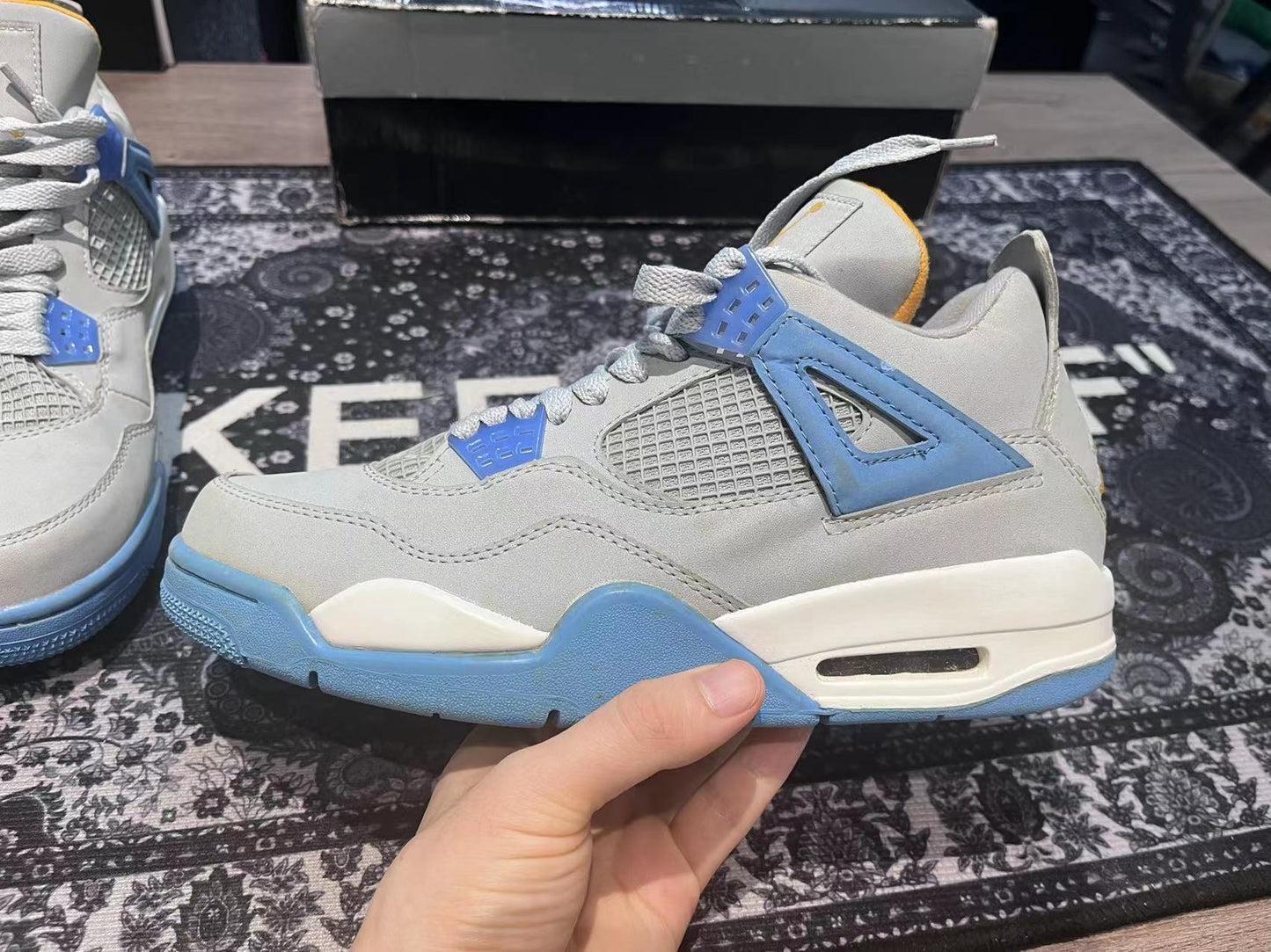 Nike Air Jordan 4 Retro Mist Blue