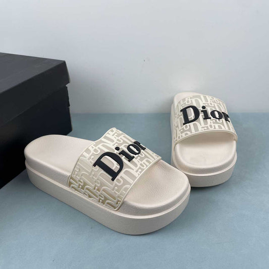 Chinelo Dior Branco