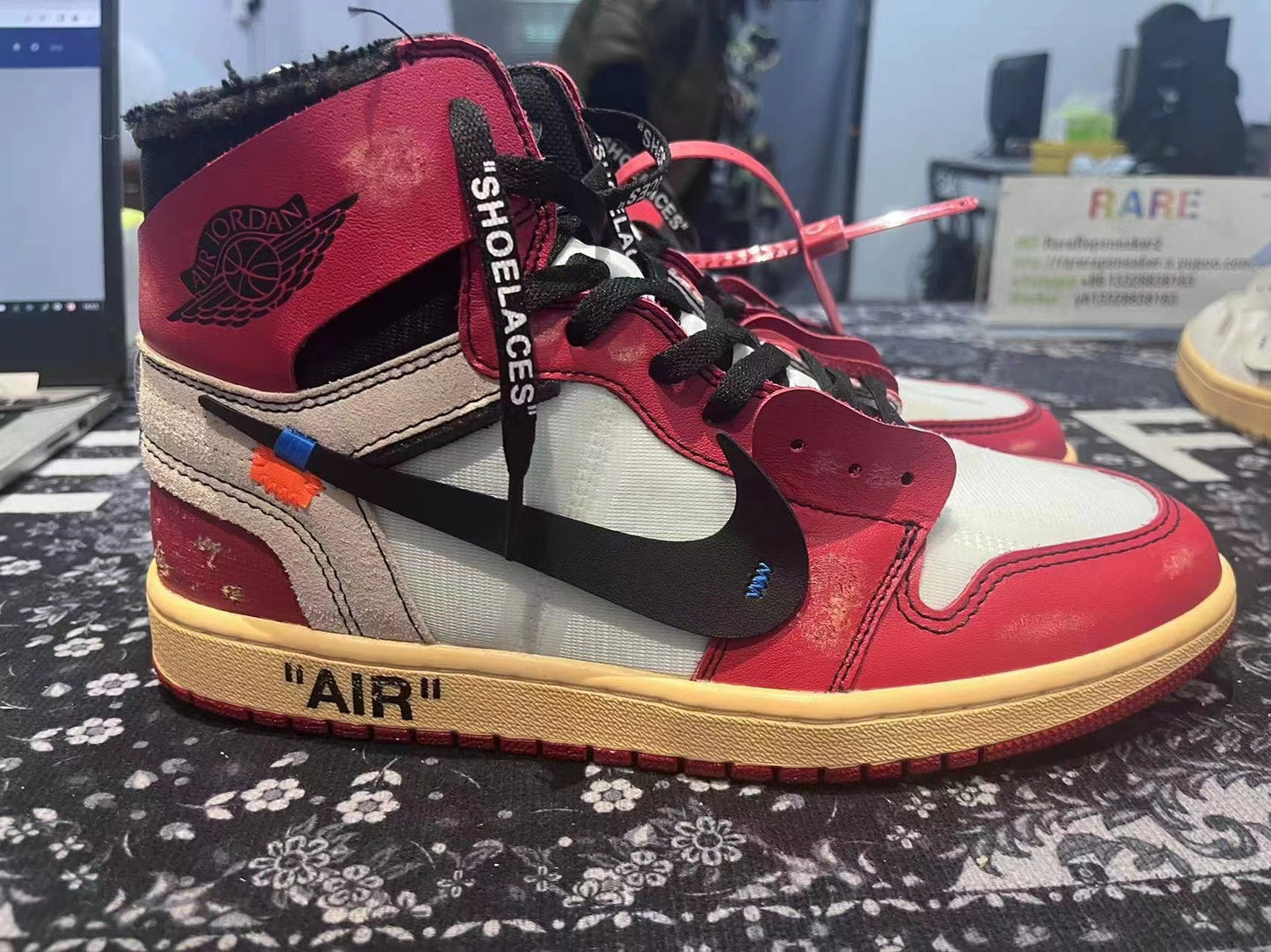 Off-White x Air Jordan 1 Retro High (cópia)