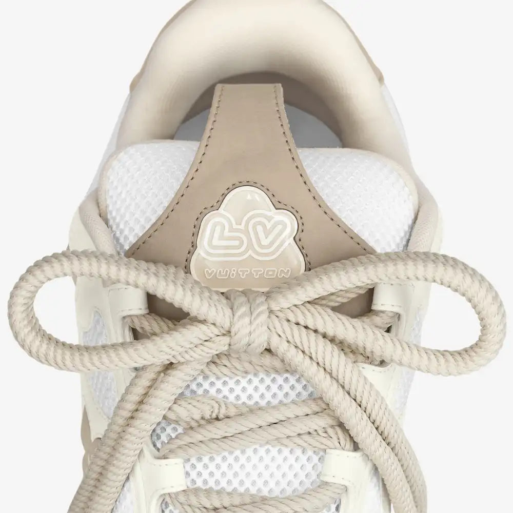 Louis Vuitton LV Skate Sneaker Beige White