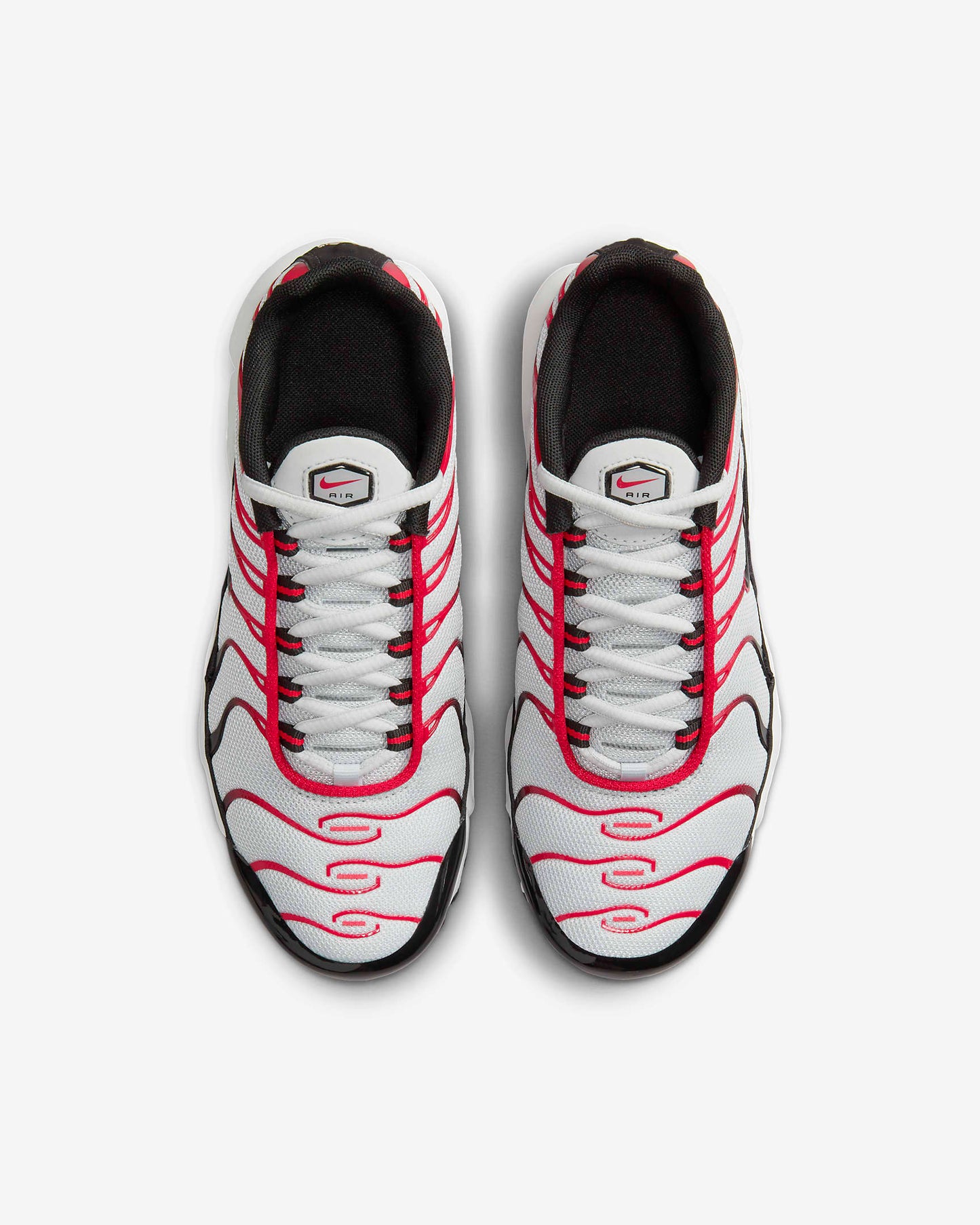 Nike Air Max Plus Tn -  Pure Platinum University Red