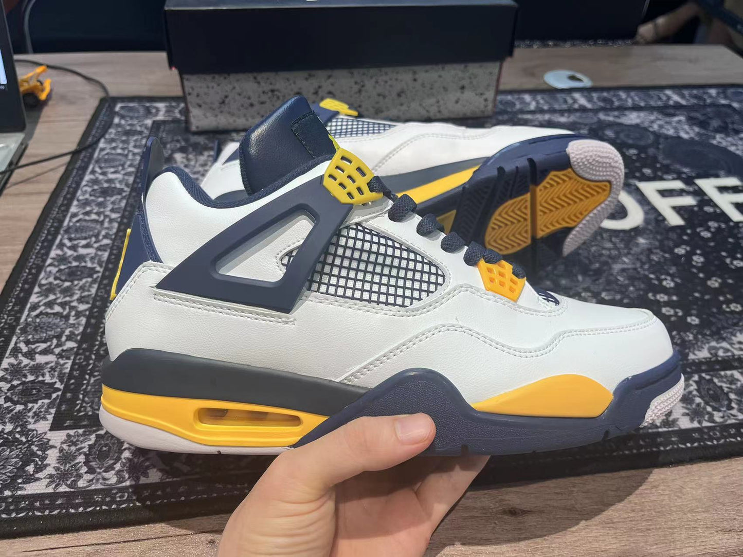 Nike Air Jordan 4 Retro Cal/Marquette