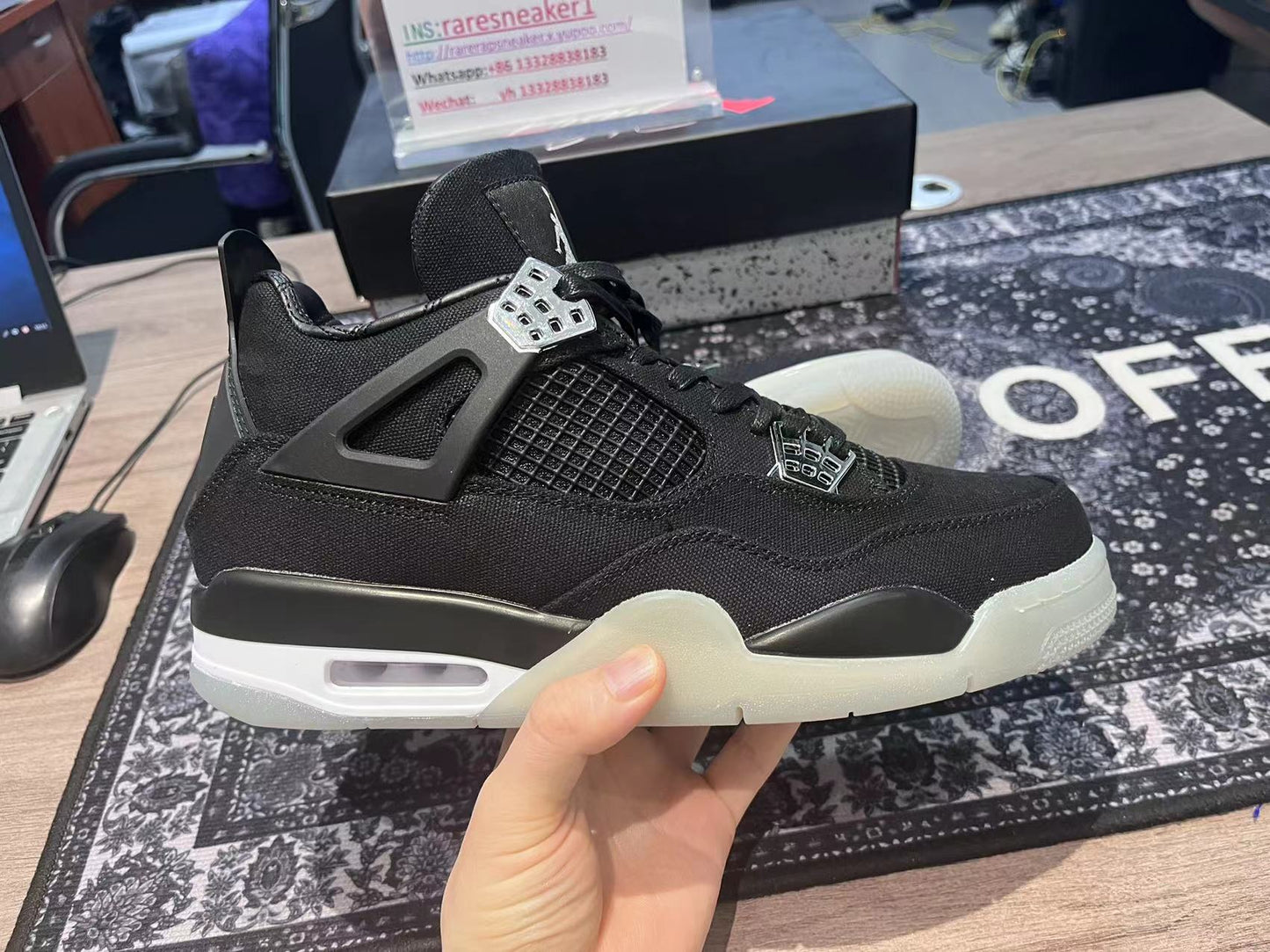 Nike Air Jordan 4 Retro Eminem Carhartt