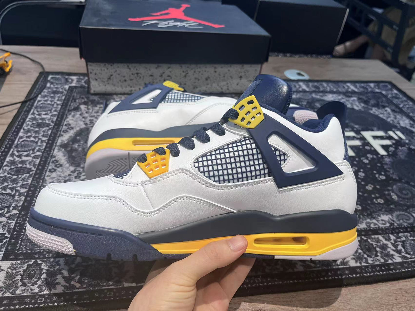 Nike Air Jordan 4 Retro Cal/Marquette