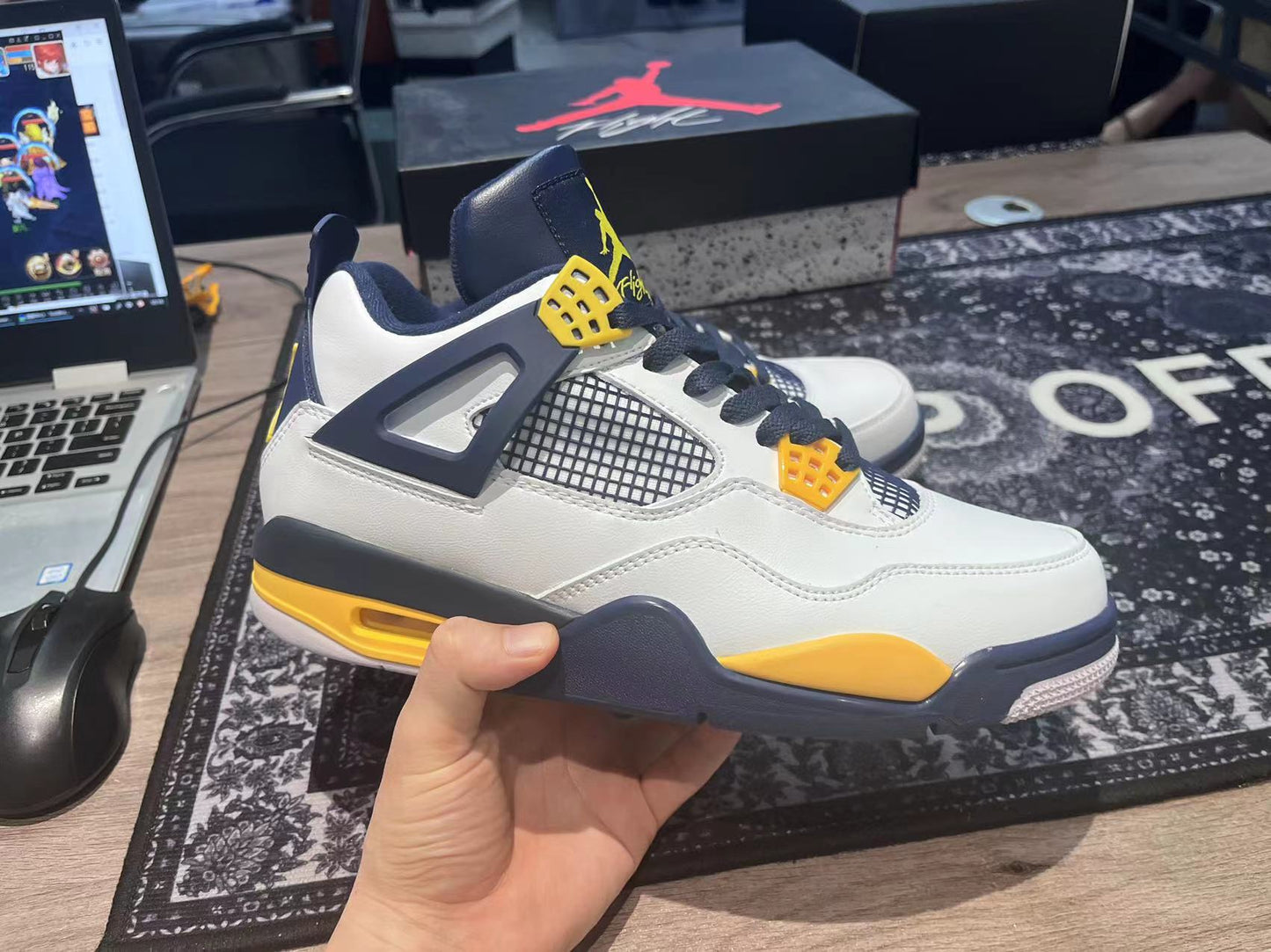 Nike Air Jordan 4 Retro Cal/Marquette