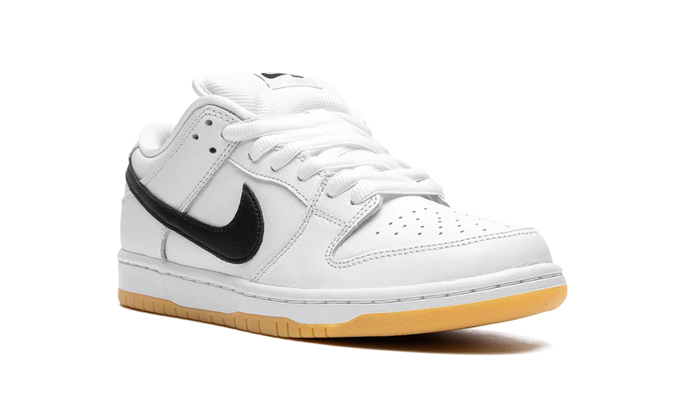 Nike SB Dunk Low Orange White Label Black