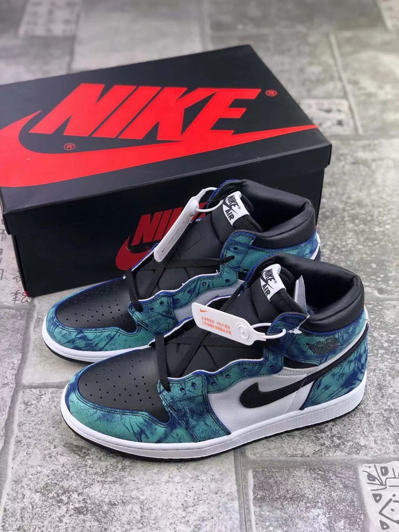 Nike Air Jordan 1 Tie Dye Chameleon