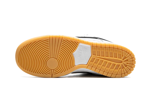 Nike SB Dunk Low Orange White Label Black