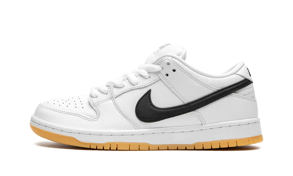 Nike SB Dunk Low Orange White Label Black