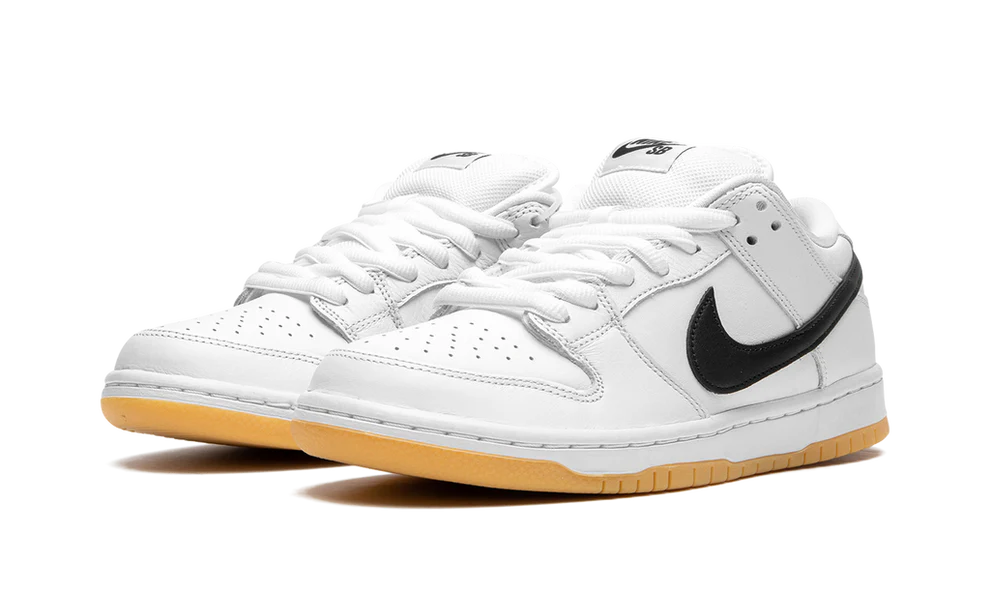 Nike SB Dunk Low Orange White Label Black