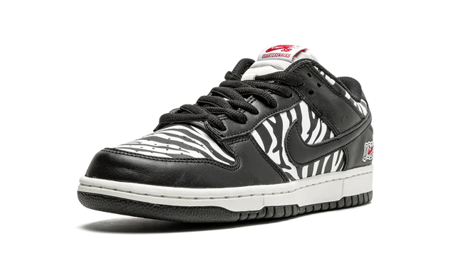 Nike SB Dunk Low Quartersnacks Zebra